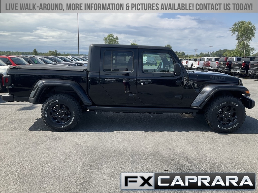 Used 2023 Jeep Gladiator WILLYS with VIN 1C6HJTAG2PL586553 for sale in Alexandria Bay, NY