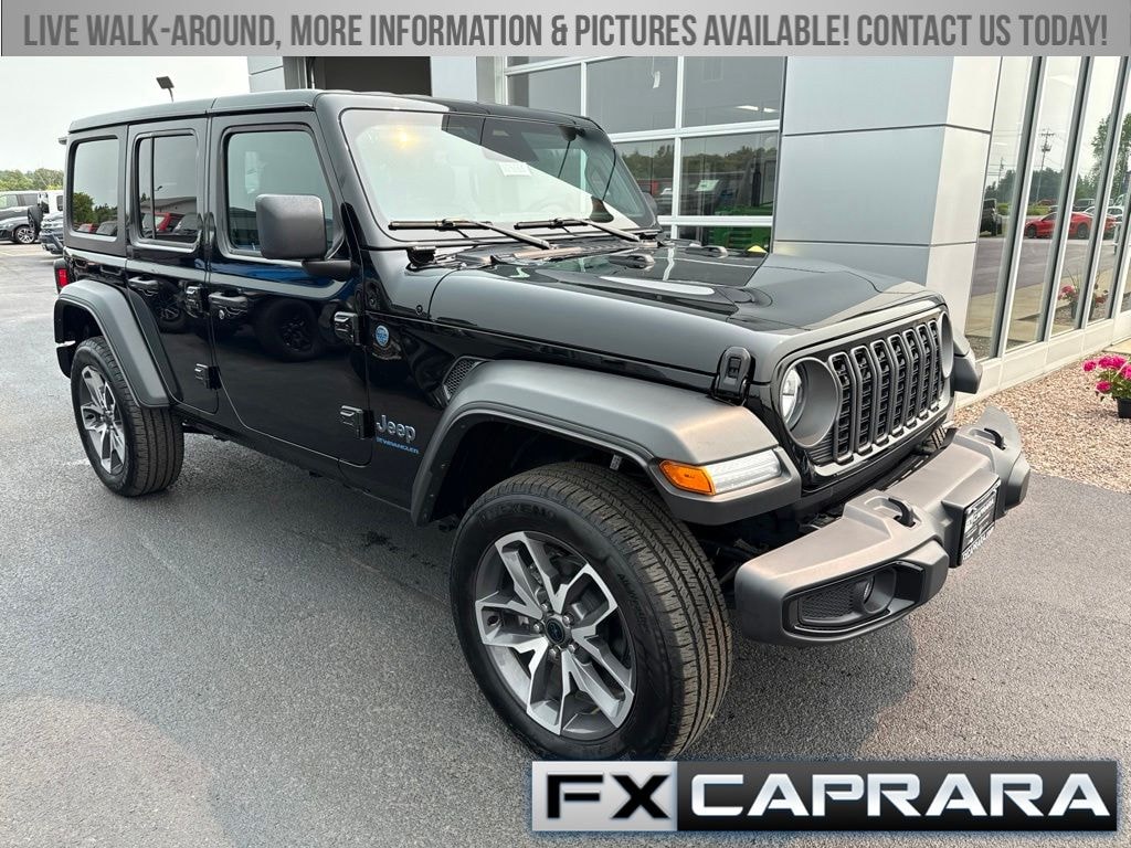 New 2025 Jeep Wrangler 4xe 4-DOOR SPORT S Sport Utility