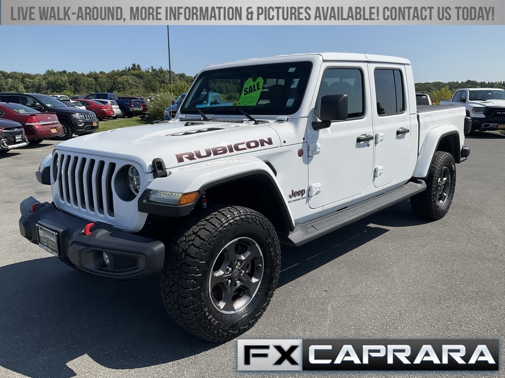 Used 2022 Jeep Gladiator Rubicon with VIN 1C6JJTBG8NL127055 for sale in Watertown, NY