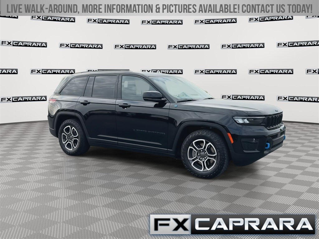 Used 2022 Jeep Grand Cherokee Trailhawk 4xe with VIN 1C4RJYC62N8747417 for sale in Alexandria Bay, NY