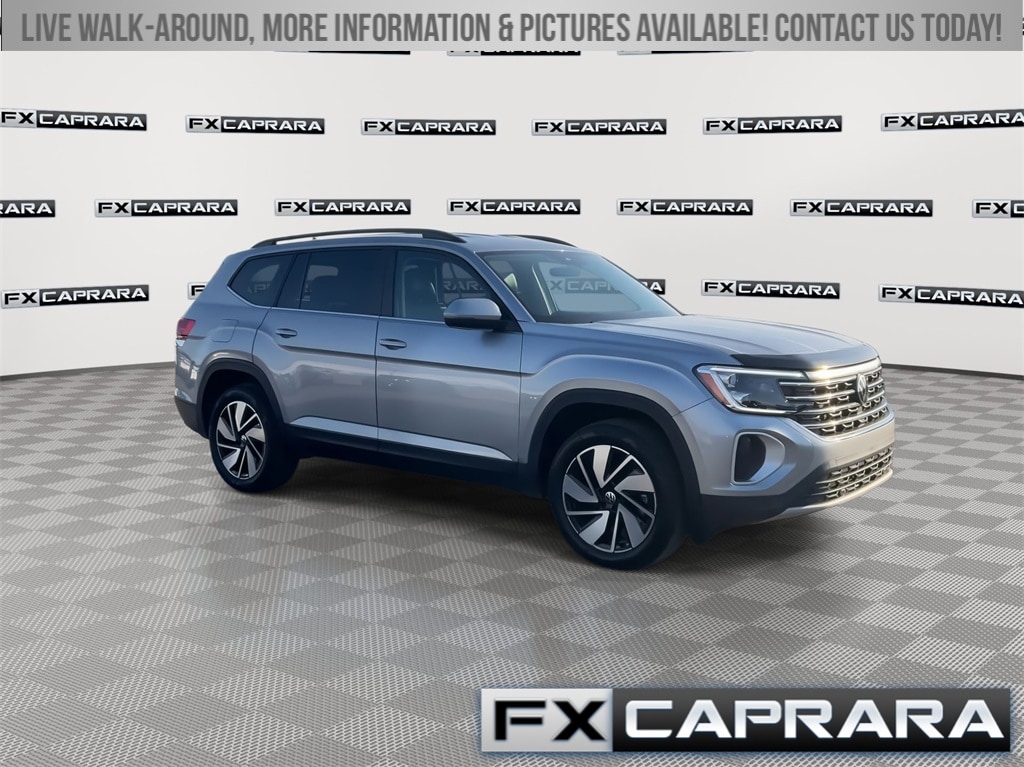 Used 2024 Volkswagen Atlas SE w/Tech with VIN 1V2HR2CA0RC560619 for sale in Alexandria Bay, NY
