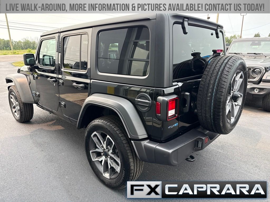 New 2025 Jeep Wrangler 4xe 4-DOOR SPORT S Sport Utility