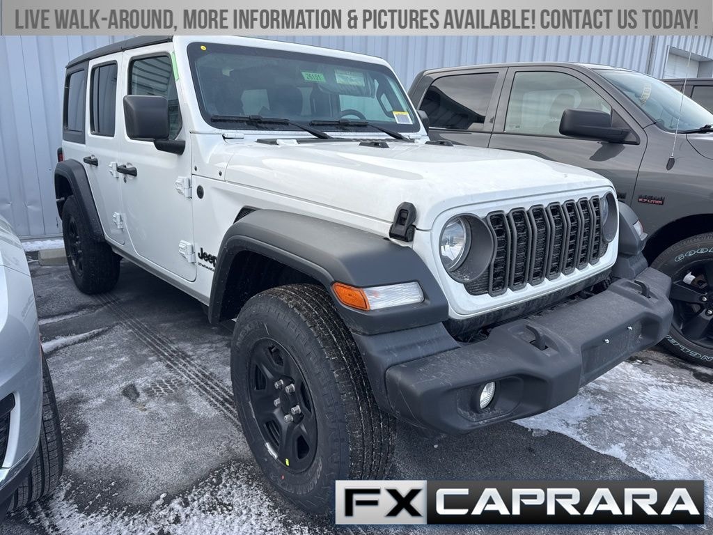 New 2026 Jeep Wrangler 4-DOOR SPORT Sport Utility