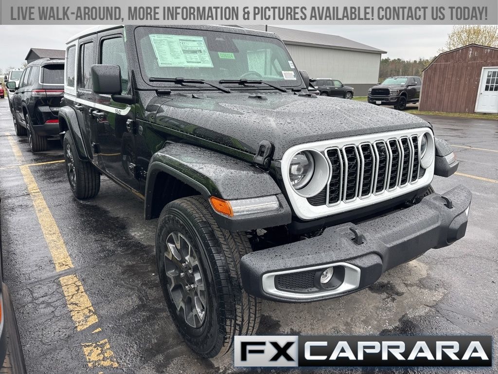 New 2026 Jeep Wrangler 4-DOOR SAHARA Sport Utility