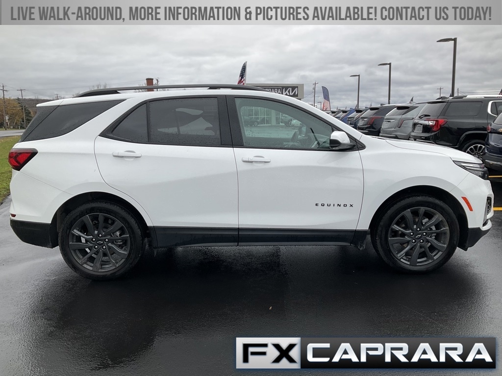 Used 2022 Chevrolet Equinox RS with VIN 2GNAXWEV2N6142301 for sale in Watertown, NY