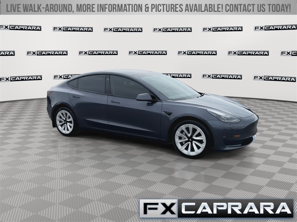 Used 2023 Tesla Model 3 Base with VIN 5YJ3E1EAXPF560383 for sale in Watertown, NY