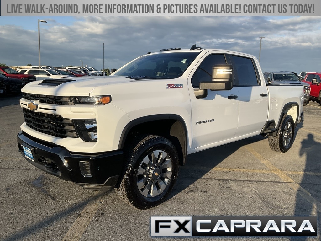 Used 2024 Chevrolet Silverado 2500HD Custom with VIN 2GC4YME75R1170900 for sale in Watertown, NY