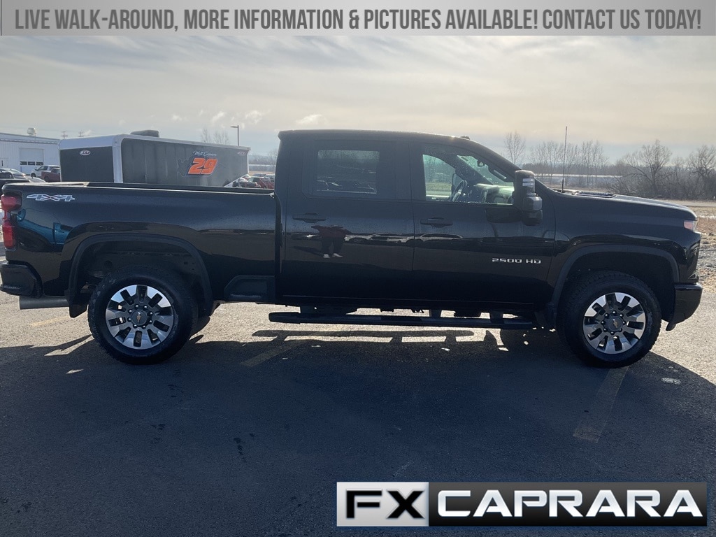 Used 2024 Chevrolet Silverado 2500HD Custom with VIN 2GC1YMEY9R1116950 for sale in Watertown, NY