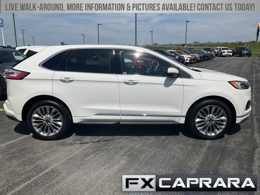 Used 2020 Ford Edge Titanium with VIN 2FMPK4K97LBB38936 for sale in Watertown, NY