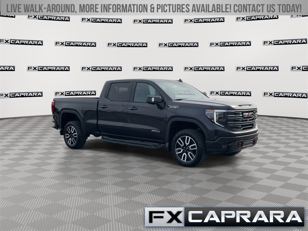 Used 2025 GMC Sierra 1500 AT4 with VIN 1GTUUEEL5SZ203874 for sale in Watertown, NY