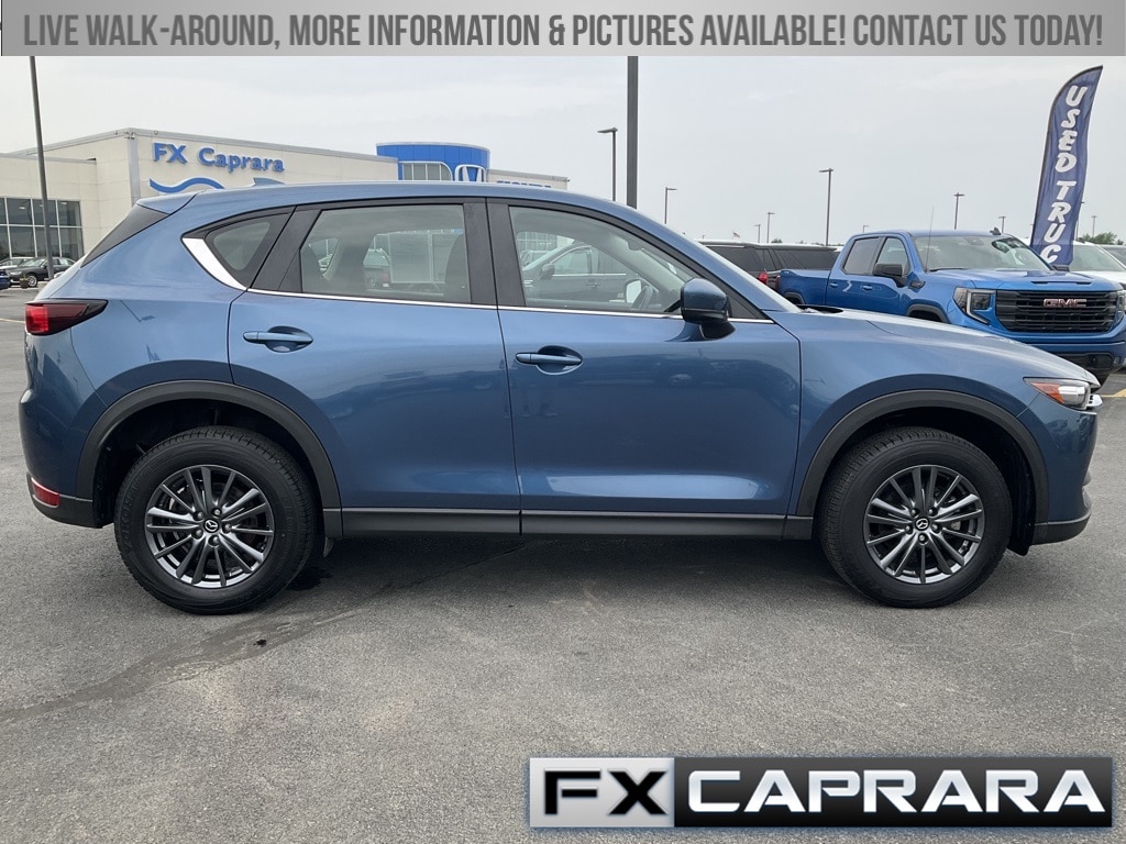 Used 2021 Mazda CX-5 Sport with VIN JM3KFBBM8M1300363 for sale in Watertown, NY