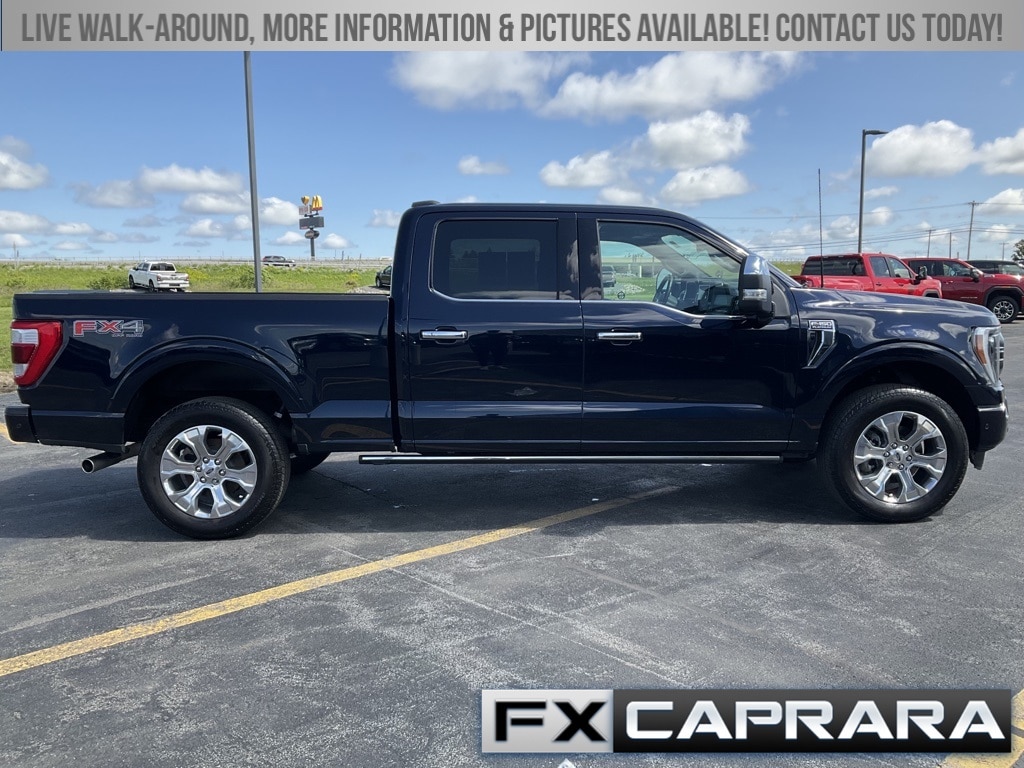 Used 2022 Ford F-150 Platinum with VIN 1FTFW1E5XNFA33787 for sale in Watertown, NY