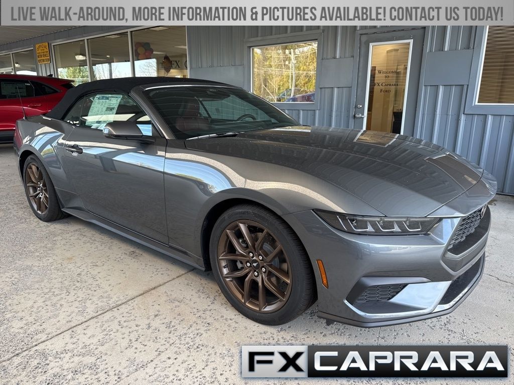 New 2025 Ford Mustang Ecoboost Premium Convertible