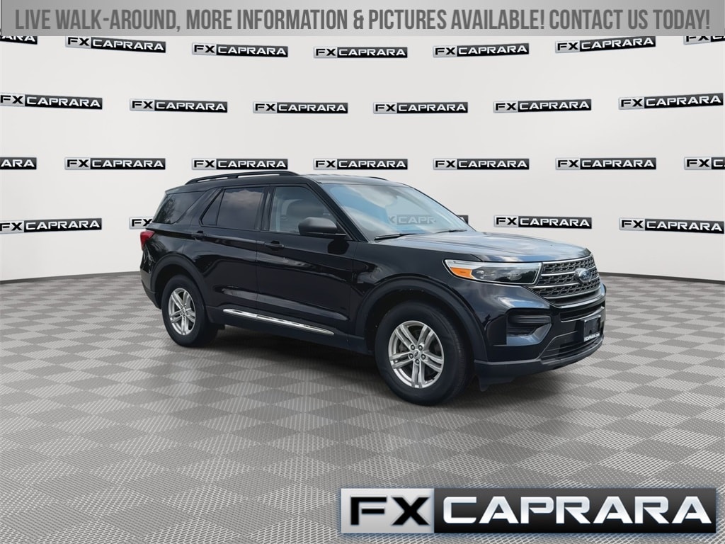Used 2022 Ford Explorer XLT with VIN 1FMSK8DHXNGA05864 for sale in Ogdensburg, NY