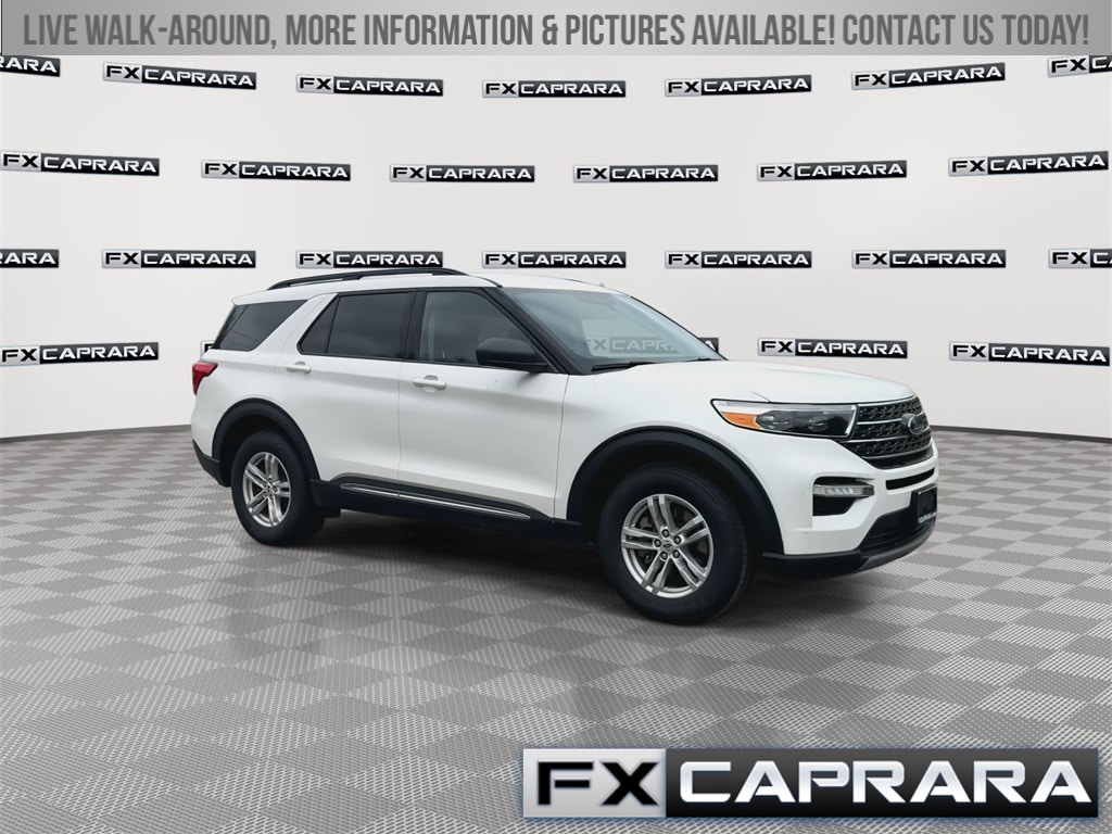 Used 2022 Ford Explorer XLT with VIN 1FMSK8DH9NGA25488 for sale in Ogdensburg, NY