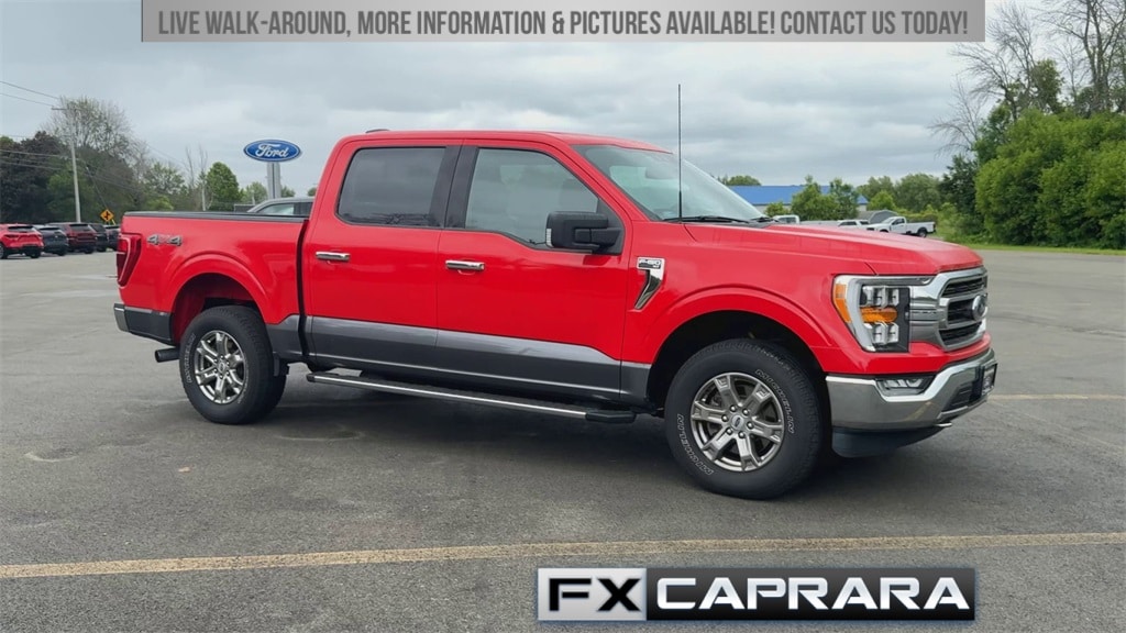 Used 2021 Ford F-150 XLT with VIN 1FTEW1EP8MKE58539 for sale in Ogdensburg, NY