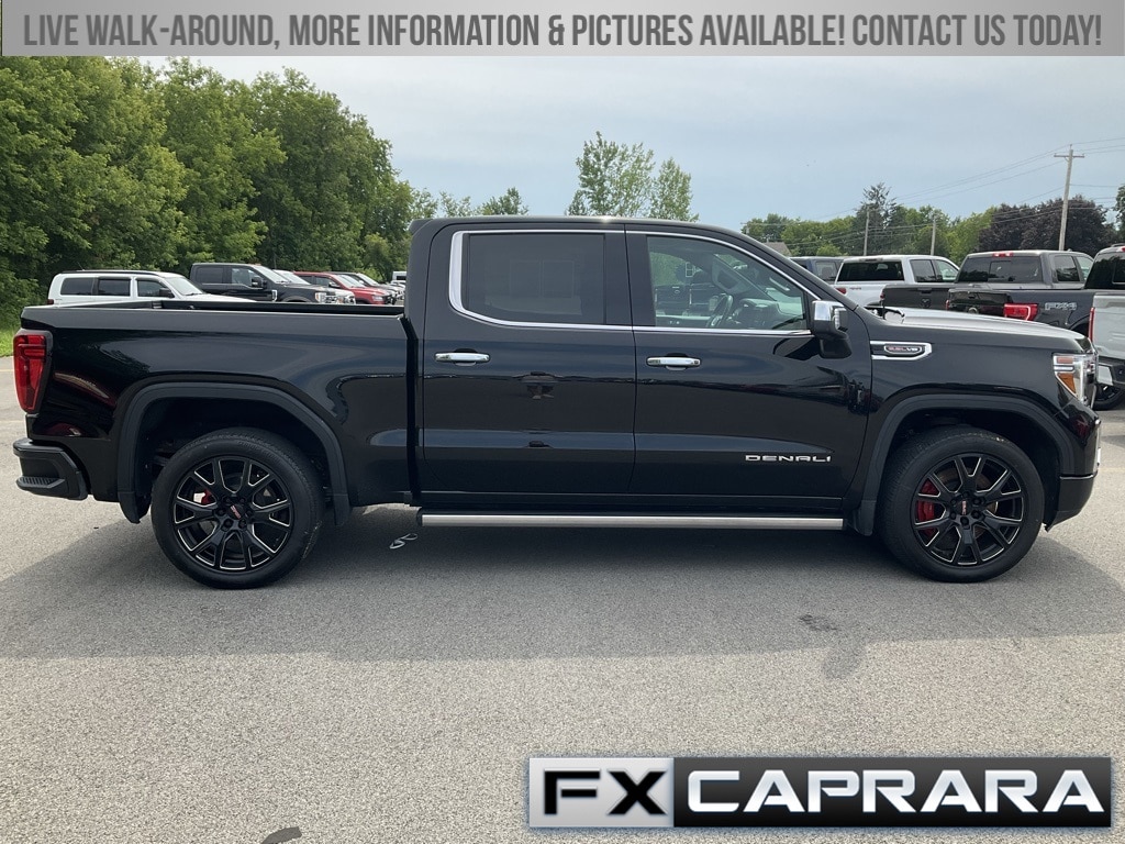 Used 2022 GMC Sierra 1500 Limited Denali with VIN 3GTU9FEL3NG182969 for sale in Ogdensburg, NY