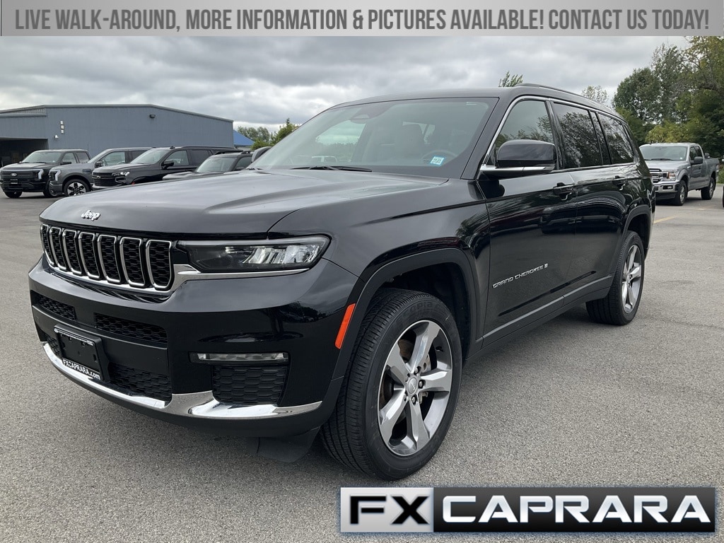 Used 2022 Jeep Grand Cherokee L Limited with VIN 1C4RJKBG8N8507120 for sale in Ogdensburg, NY