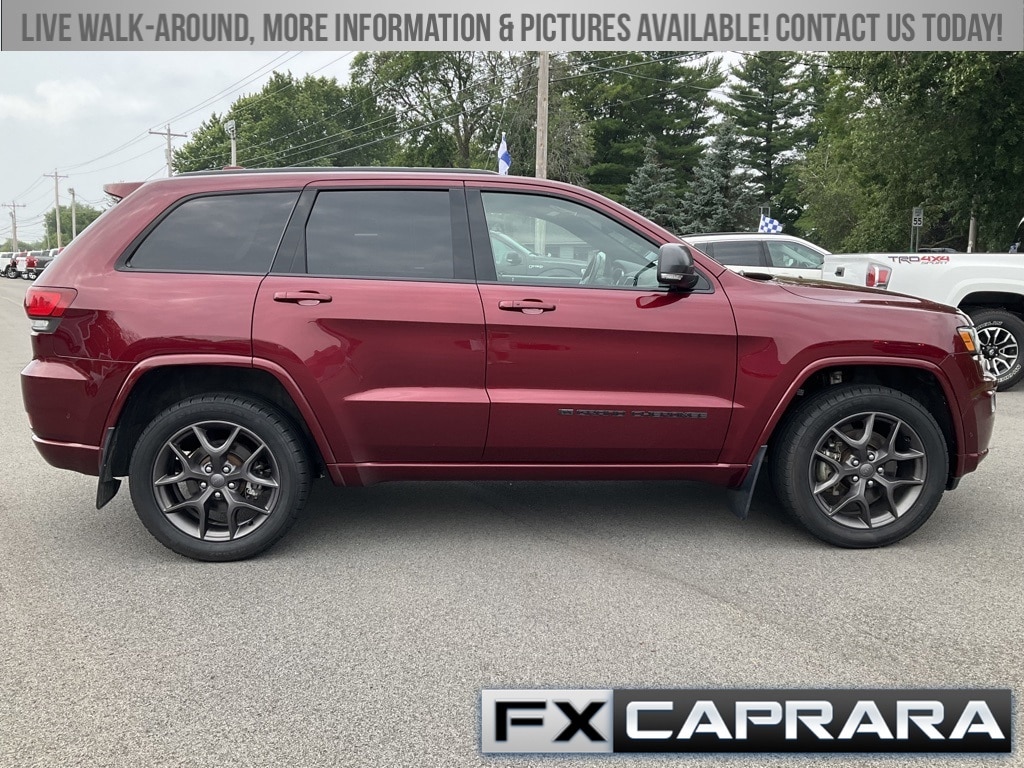 Used 2021 Jeep Grand Cherokee 80th Edition with VIN 1C4RJFBG7MC801532 for sale in Ogdensburg, NY