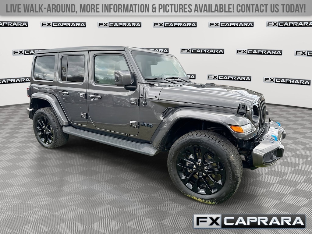 Used 2021 Jeep Wrangler 4xe Unlimited Sahara 4XE