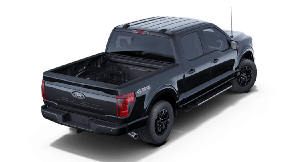 New 2025 Ford F-150 XLT 4x4 5.0L V8 w/Black Appearance-Tow Haul-302A Pkg Crew Cab Pickup