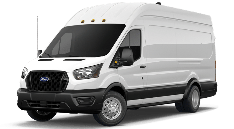 Oxford White 2027 Ford Transit Cargo Van All-Wheel Drive Automatic