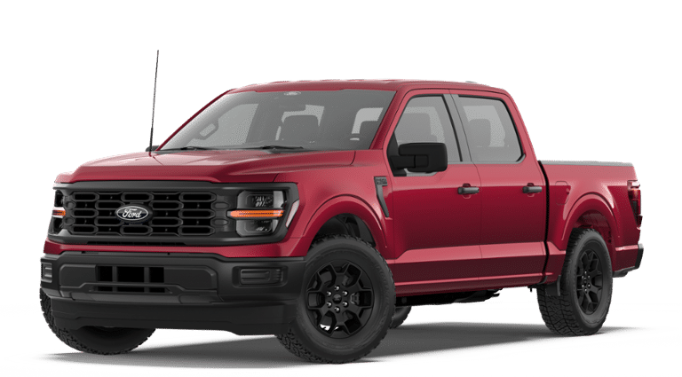 2026 Ford F-150 STX Ruby Red Metallic Tinted Clearcoat at Woltz & Wind Ford