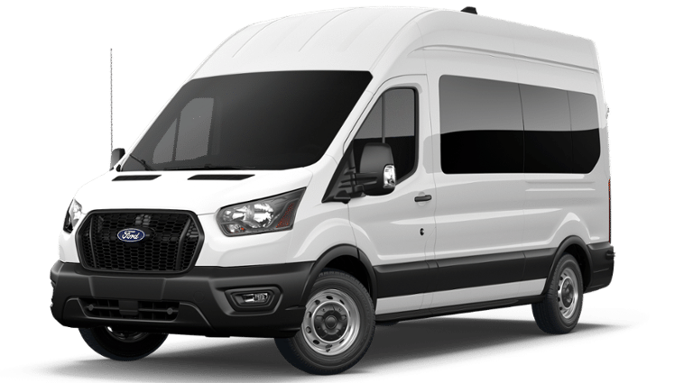 Oxford White 2026 Ford Transit Passenger Van Rear-Wheel Drive