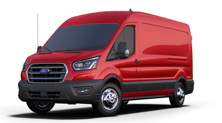 red ford transit for sale