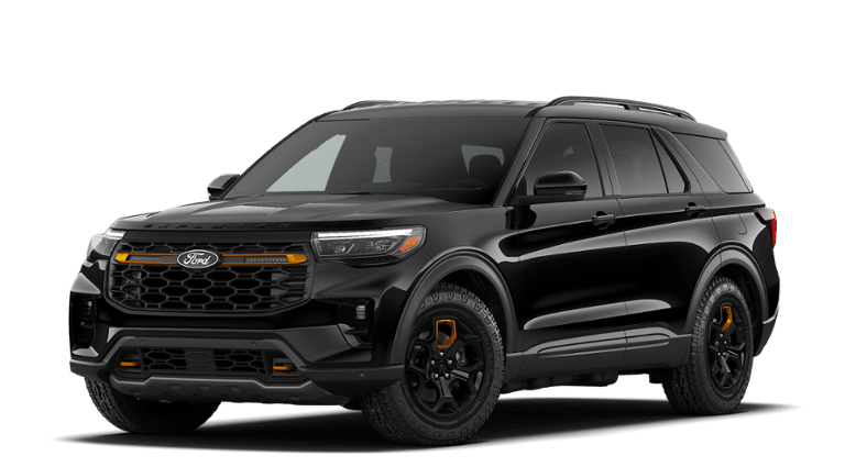 Agate Black Metallic 2027 Ford Explorer SUV / Crossover All-Wheel Drive Automatic