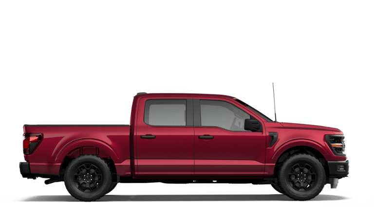 2026 Ford F-150 STX Ruby Red Metallic Tinted Clearcoat at Woltz & Wind Ford