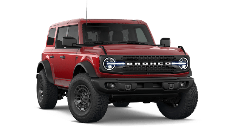 2026 Ford Bronco Badlands&reg; Ruby Red Metallic Tinted Clearcoat at Town & Country Ford