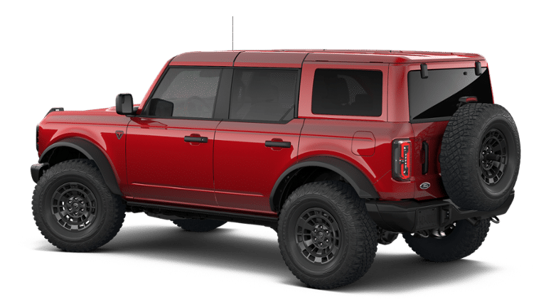 2026 Ford Bronco Badlands&reg; Ruby Red Metallic Tinted Clearcoat at Town & Country Ford