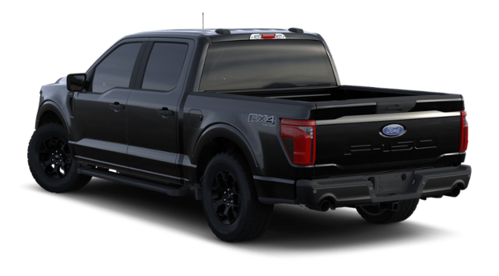 New 2024 Ford F150 Truck SuperCrew Cab 4X4 Crew Agate BlackFor Sale in