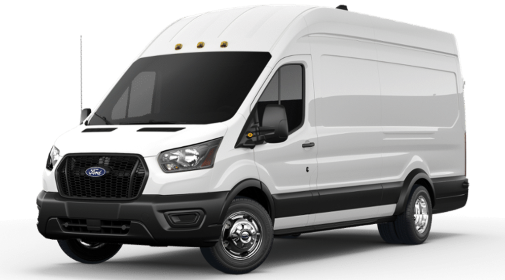 New 2026 Ford Transit Cargo Van T-350 HD 148 EL Hi Rf 9950 Gvwr DRW RWD Extended Cargo Van