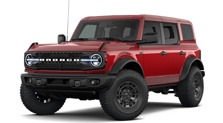 2026 Ford Bronco Badlands&reg; Ruby Red Metallic Tinted Clearcoat at Town & Country Ford
