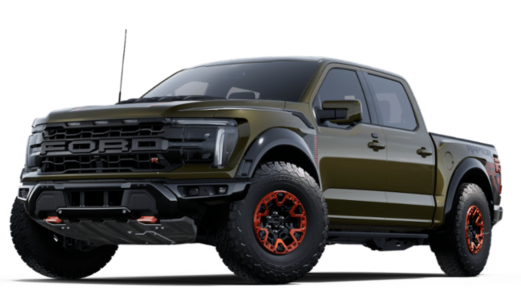 New 2025 Ford F-150 RAPTOR R 4X4 5.2L SUPERCHARGED V8 w/TWIN PANEL MOONROOF Crew Cab Pickup