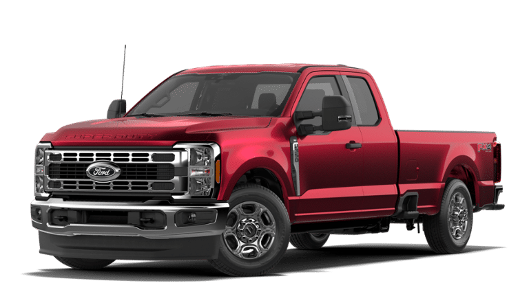 Ruby Red Metallic Tinted Clearcoat 2027 Ford F-350 Super Duty Pickup Truck Automatic