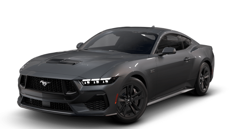 Gray Metallic 2026 Ford Mustang GT Fastback RWD Coupe Rear-Wheel Drive Automatic