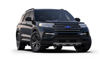 New 21 Ford Explorer Xlt Sport Utility In Agate Black Metallic Greensburg Pa