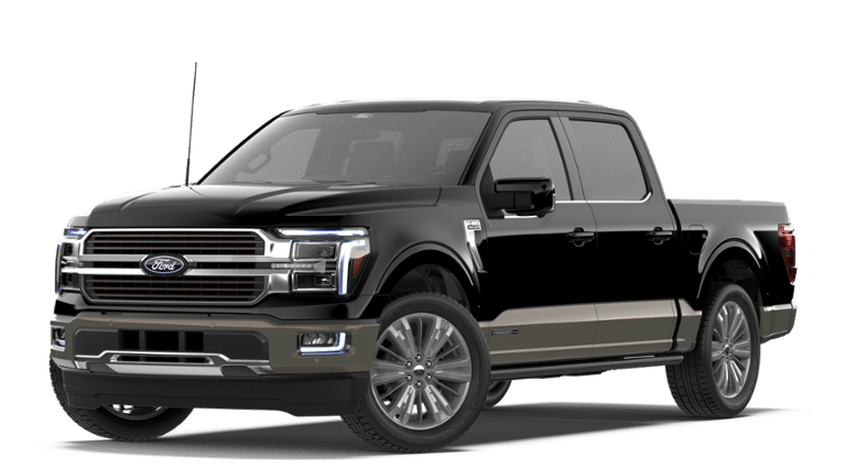 2026 Ford F-150 King Ranch&reg; Agate Black Metallic at Woltz & Wind Ford