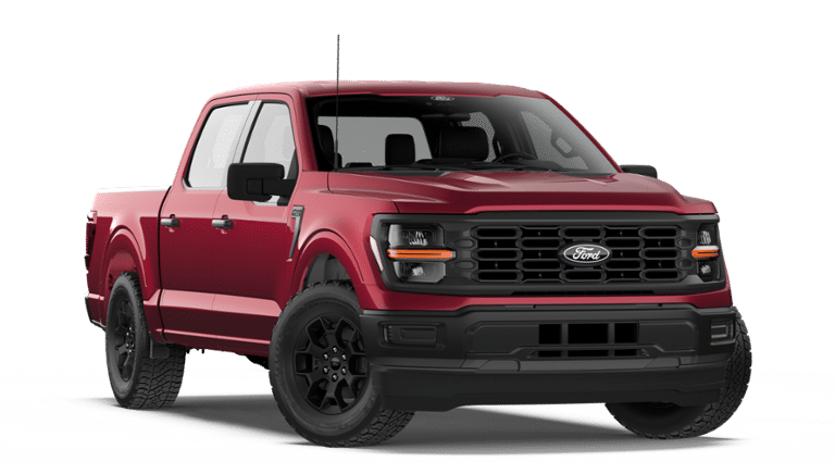 2026 Ford F-150 STX Ruby Red Metallic Tinted Clearcoat at Woltz & Wind Ford