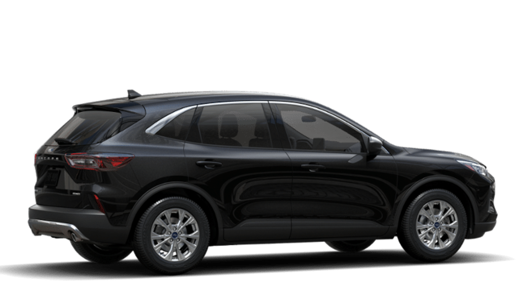 New 2024 Ford Escape Active in Agate Black Metallic VIN