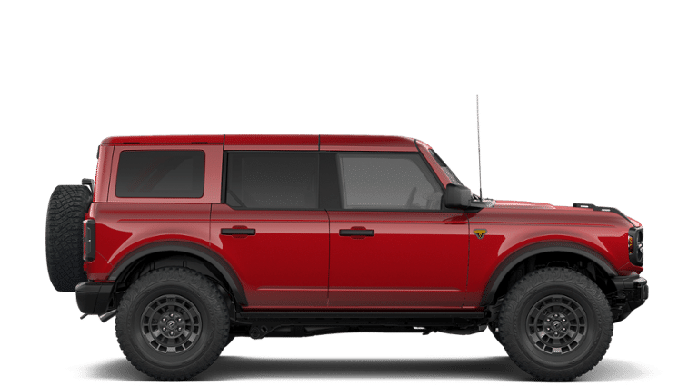 2026 Ford Bronco Badlands&reg; Ruby Red Metallic Tinted Clearcoat at Town & Country Ford