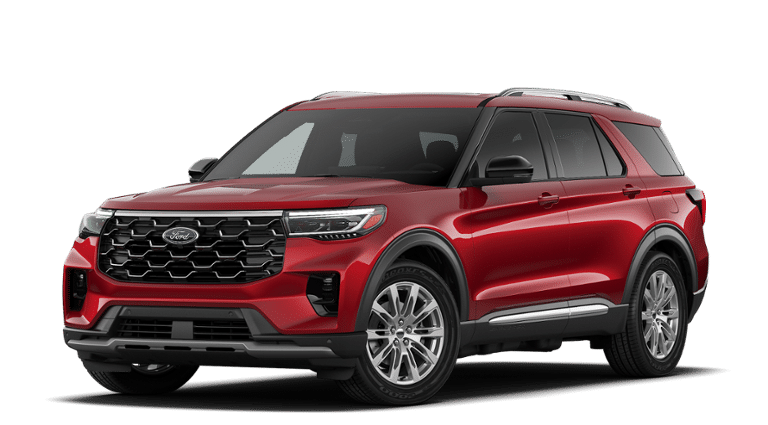 New 2026 Ford Explorer Platinum