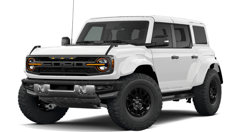 Oxford White 2026 Ford Bronco Raptor SUV / Crossover Four-Wheel Drive Automatic