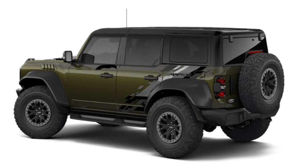 New 2026 Ford Bronco Raptor Convertible