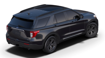 New 21 Ford Explorer Xlt Sport Utility In Agate Black Metallic Greensburg Pa