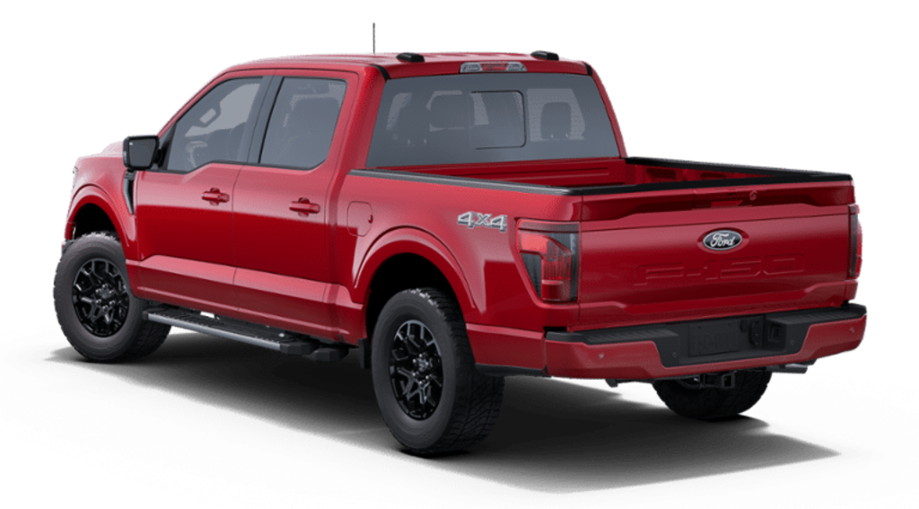 New 2025 Ford F-150 XLT 4X4 5.0L V8 w/Black Appearance Pkg-302A Pkg-Tow Haul Pkg Crew Cab Pickup