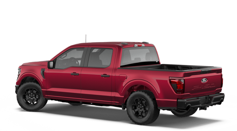 2026 Ford F-150 STX Ruby Red Metallic Tinted Clearcoat at Woltz & Wind Ford